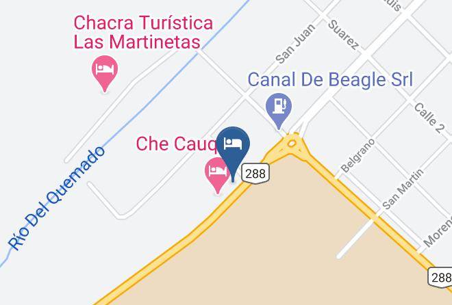 Corpen Aike Department - Cabanas Del Rosario Maps