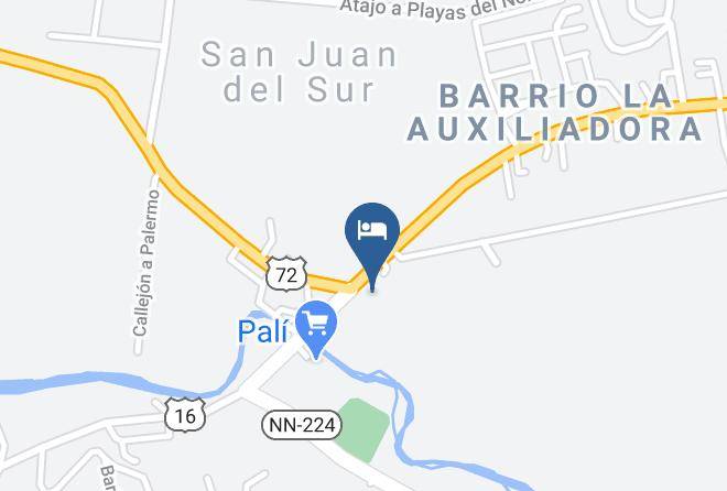 San Juan Del Sur - Cabanas Del Sur Maps