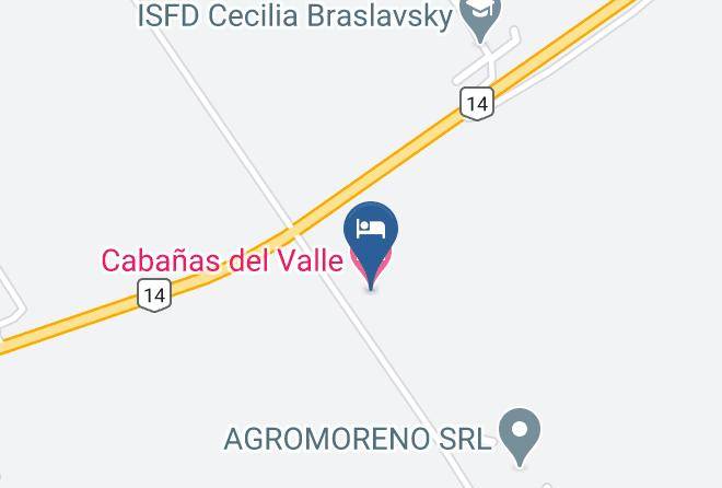 Cainguas - Cabanas Del Valle Maps