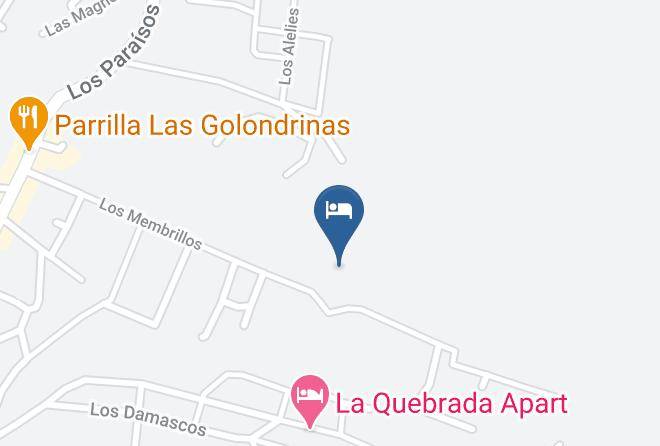 La Capital San Luis - Cabanas Del Valle Maps