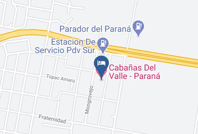 Parana - Cabanas Del Valle Parana Maps