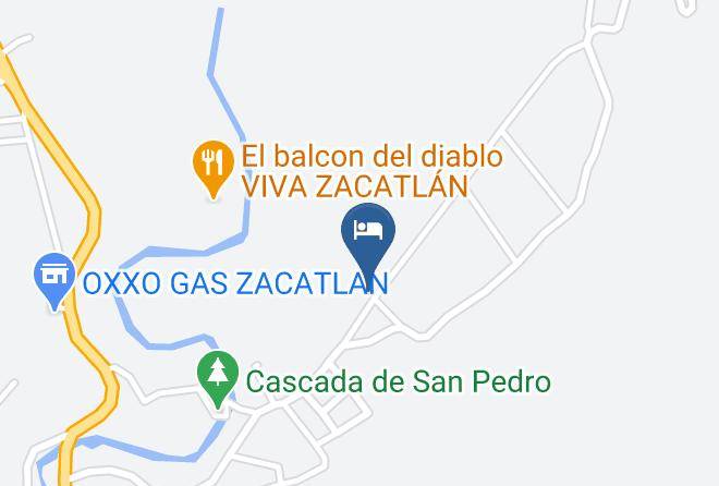 Zacatlan - Cabanas Del Valle Rotamundos Maps