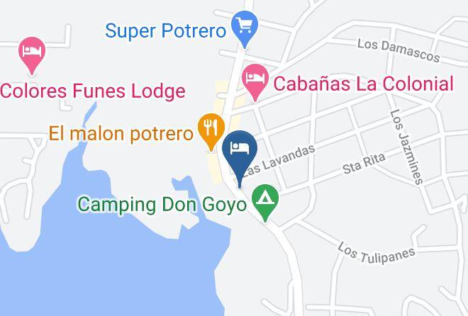 La Capital San Luis - Cabanas Destellos Del Lago Maps