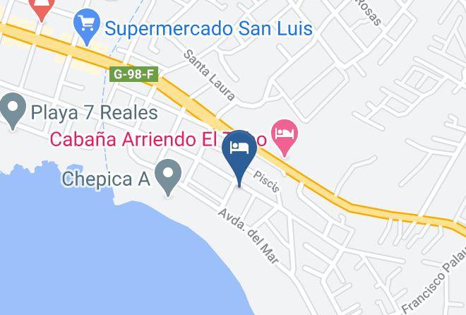 San Antonio Province - Cabanas Diquen's El Tabo Maps