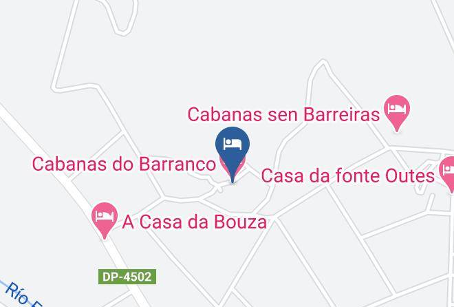 Auna - Cabanas Do Barranco Maps