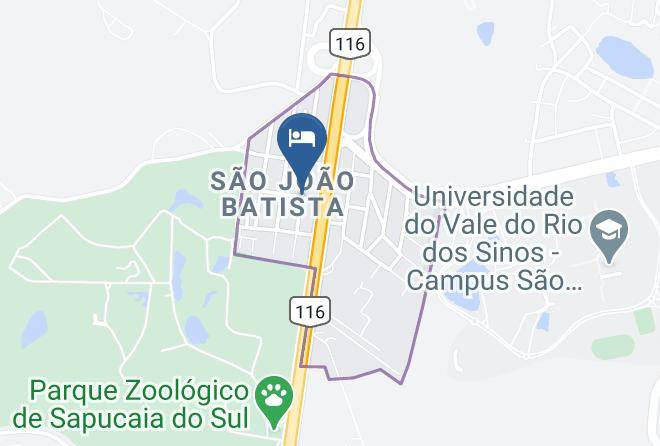 Sao Leopoldo - Cabanas Do Vale Motel Maps