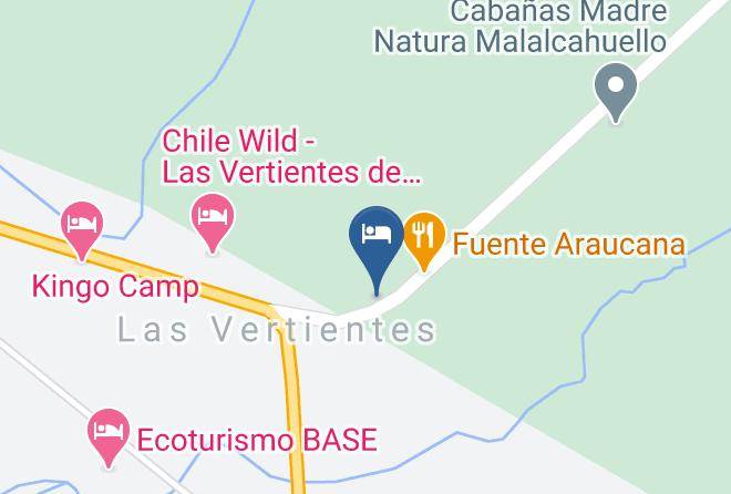 Malleco Province - Cabanas Domos Malalcahuello Maps