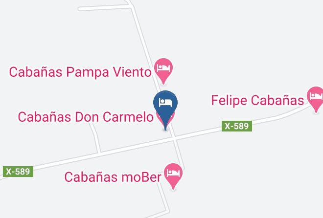 Coyhaique Province - Cabanas Don Carmelo Maps