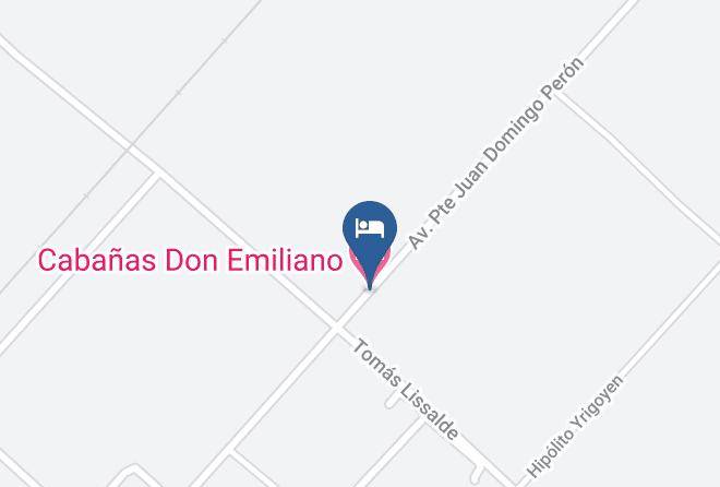 Saladillo - Cabanas Don Emiliano Maps