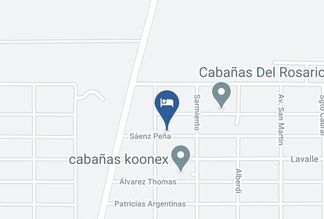 Calamuchita Department - Cabanas Don Emilio Maps