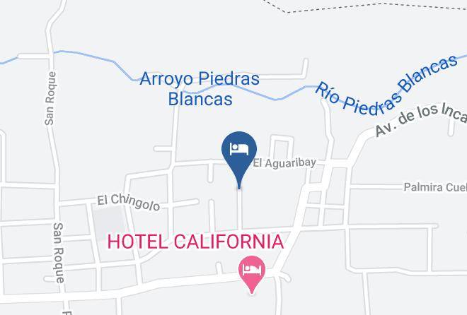Santa Rosa Dellara - Cabanas Don Fausto Maps