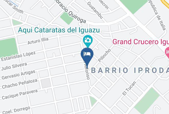 Puerto Esperanza - Cabanas Don Francisco Maps