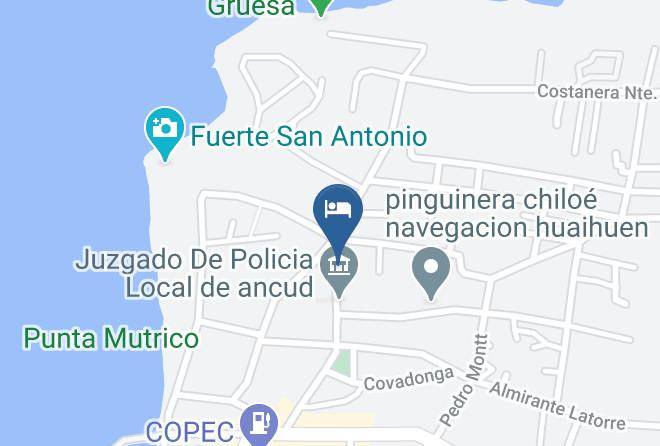 Chiloe Province - Cabanas Don Hugo Maps