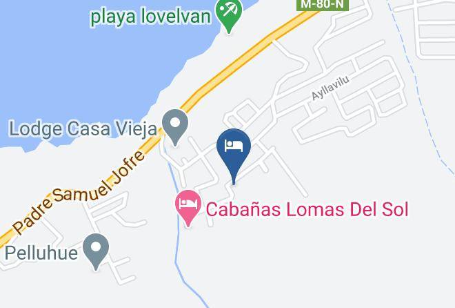 Cauquenes Province - Cabanas Don Jerardo Recabal Maps