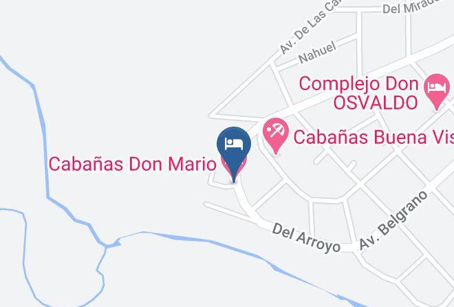 Tornquist - Cabanas Don Mario Maps