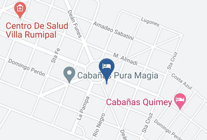 Calamuchita Department - Cabanas Don Miguel Maps