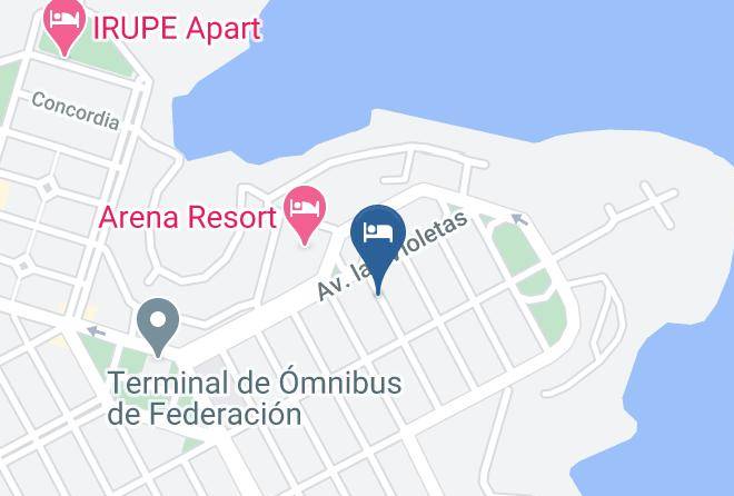 Federacion - Cabanas Don Oscar Maps
