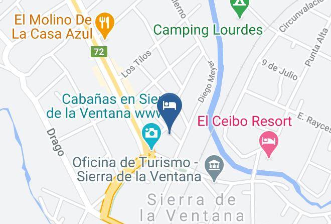 Tornquist - Cabanas Don Pancho Maps