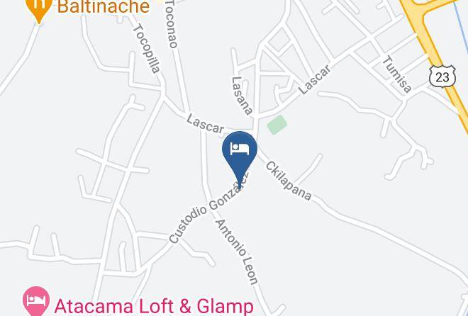 El Loa - Cabanas Don Sebastian Maps