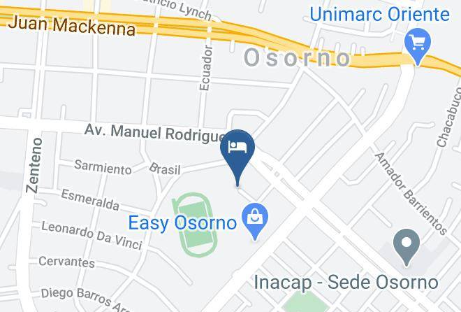 Osorno Province - Cabanas Don Vicente Maps
