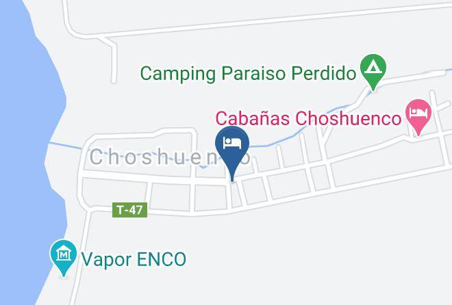Valdivia Province - Cabanas Dona Betty Maps