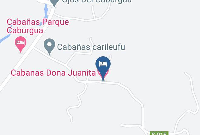 Cautin Province - Cabanas Dona Juanita Maps