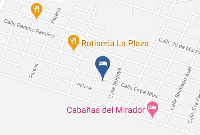 Gualeguaychu - Cabanas Dona Luisa Maps