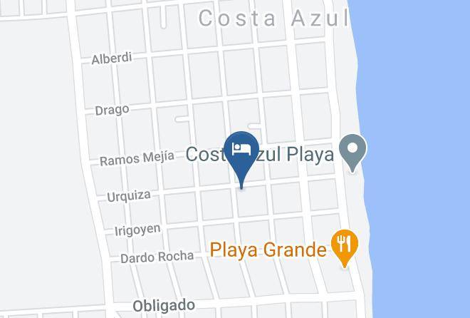 Mar Del Tuyu - Cabanas Dulcesdias Maps