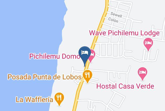 Cardenal Caro Province - Cabanas Dunamar Maps