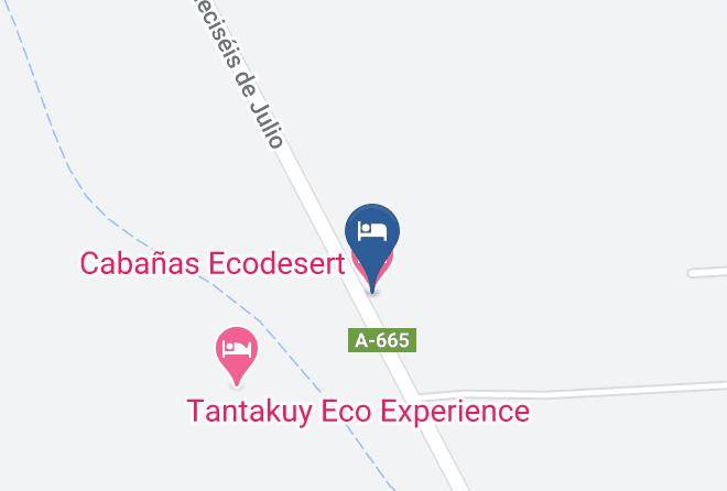 Tamarugal Province - Cabanas Ecodesert Maps
