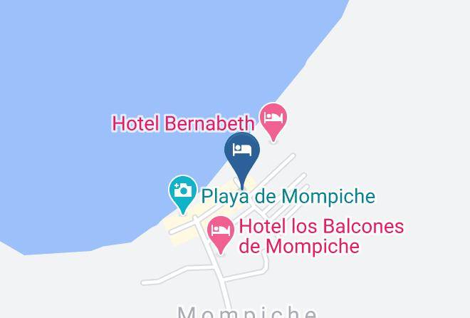 Muisne - Cabanas Ecologicas Momp Beach Maps