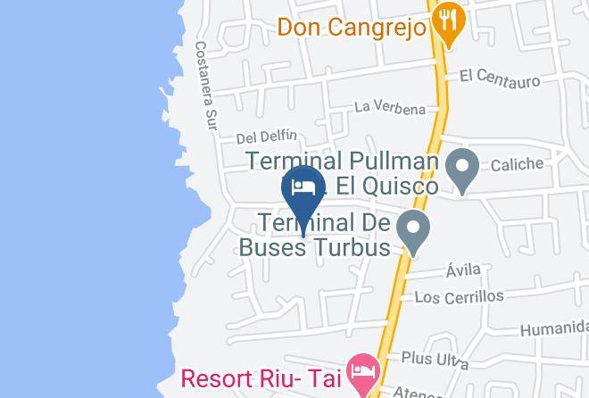 San Antonio Province - Cabanas Ecologicas Paloma Del Mar Maps