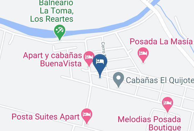 Calamuchita Department - Cabanas Ecos Del Rio Maps