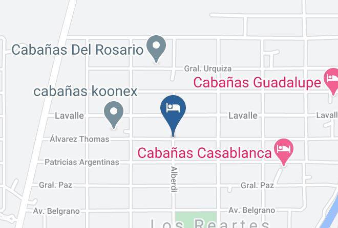 Calamuchita Department - Cabanas Ecos Del Valle Maps