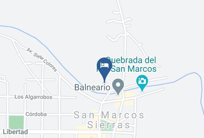 Punilla Department - Cabanas Eden Maps
