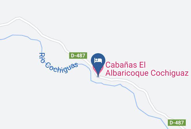 Elqui Province - Cabanas El Albaricoque Cochiguaz Maps
