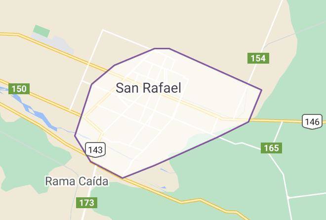 San Rafael - Cabanas El Alto De Las Paredes Maps