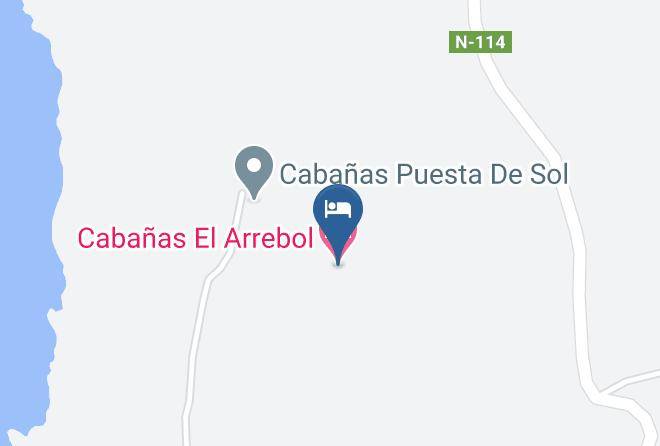 Itata - Cabanas El Arrebol Maps