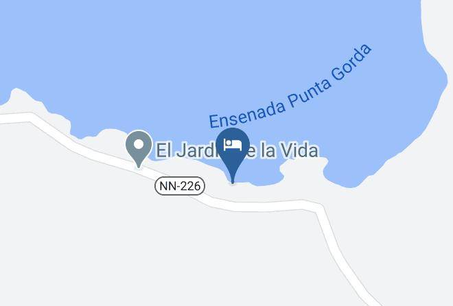 Altagracia - Cabanas El Bamboo Punta Gorda Maps