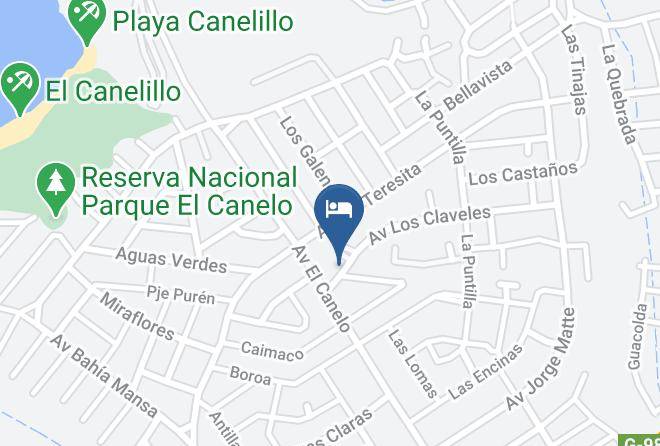 San Antonio Province - Cabanas El Canelo Maps