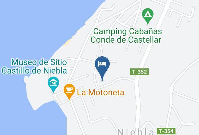 Valdivia Province - Cabanas El Canelo Maps
