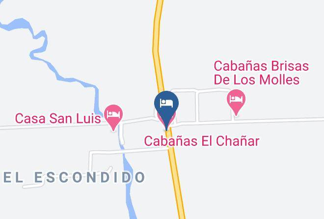 Concaran - Cabanas El Chanar Maps