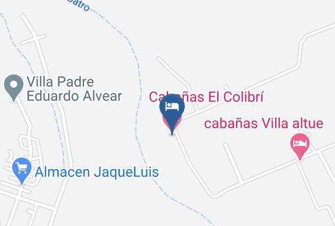 San Antonio Province - Cabanas El Colibri Maps
