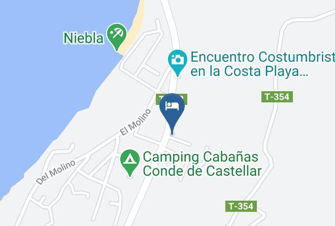 Valdivia Province - Cabanas El Conde De Niebla Maps