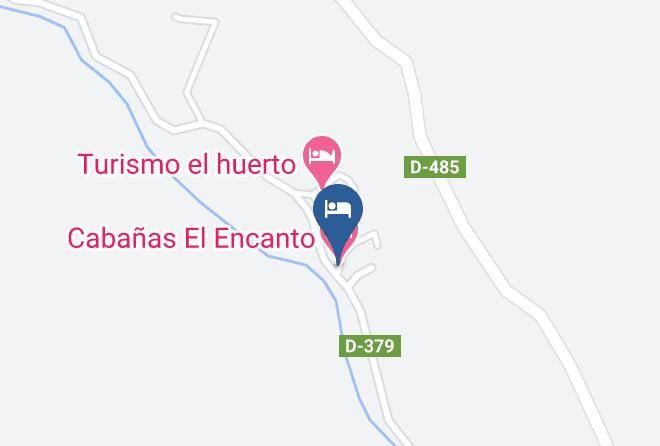 Elqui Province - Cabanas El Encanto Maps