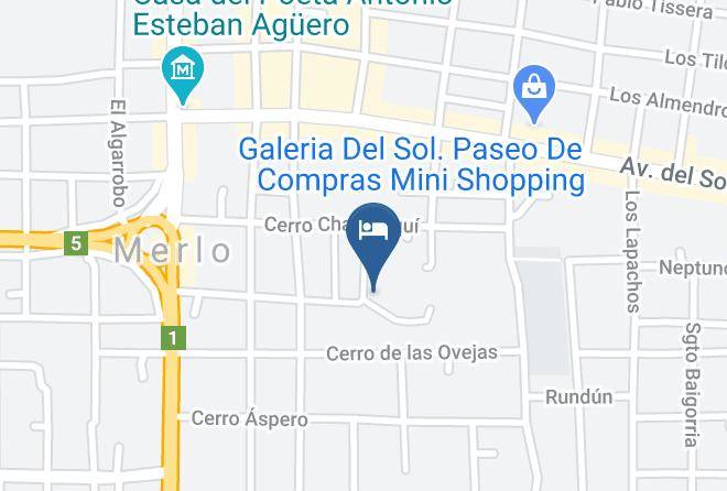 Santa Rosa Dellara - Cabanas El Espinillo Maps