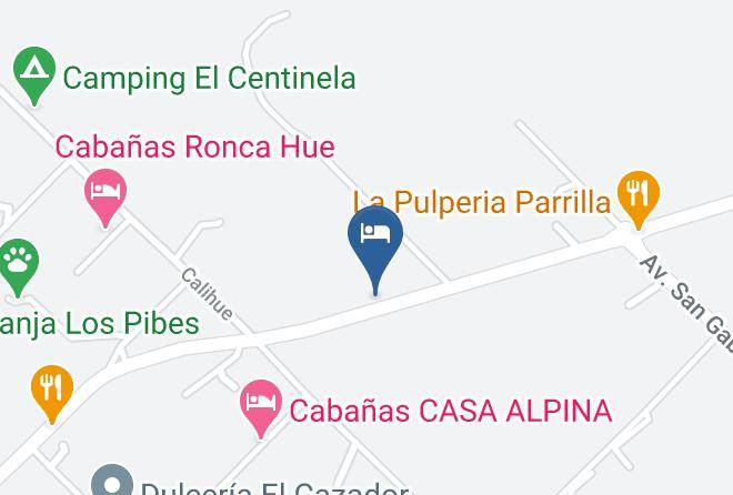 Tandil Partido - Cabanas El Estanque Maps