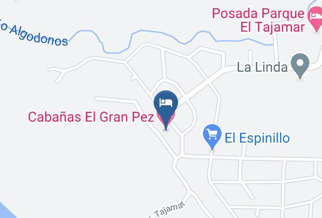 San Alberto Department - Cabanas El Gran Pez Maps