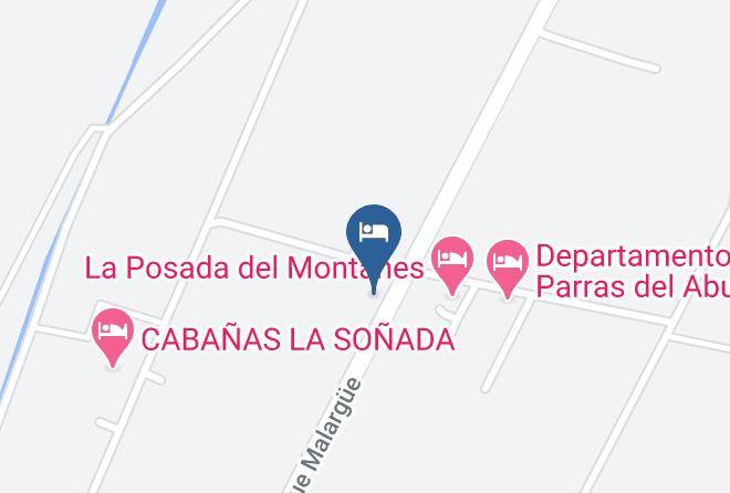 Malargue - Cabanas El Labriego Maps