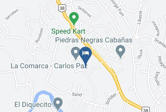 Santa Maria Department - Cabanas 'el Maiquen' Maps